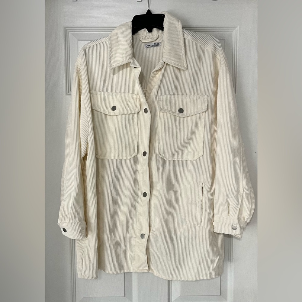 Dex Corduroy Top Size X(14/16)